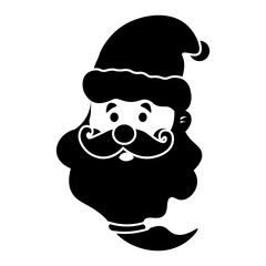 Santa Claus Solid Icon