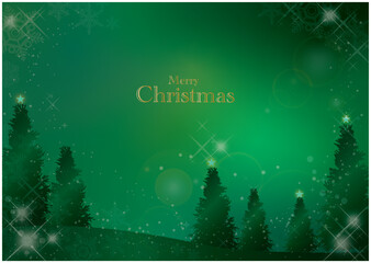 美しく輝くクリスマスの背景素材