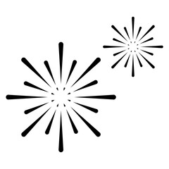 Outline Birthday Element