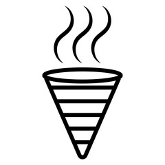 Outline Birthday Element
