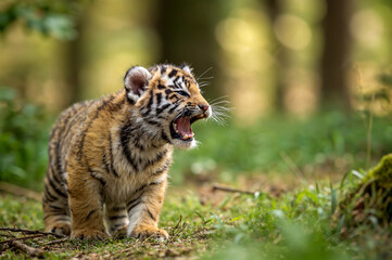 Roaring Tiger Cub