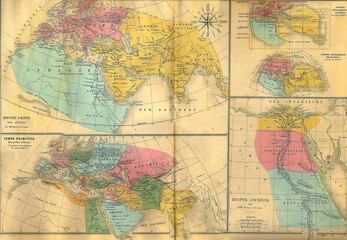 Antique maps - Ancient world and empires, , Ancient Egypt
