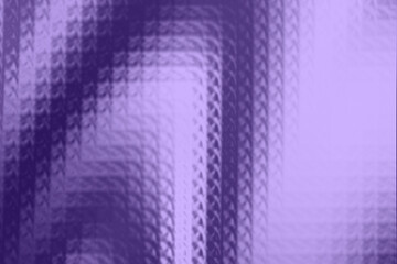 A geometric corner motif of stepped blocks fades into deep purple, featuring subtle glassy reflections and smooth tonal transitions.