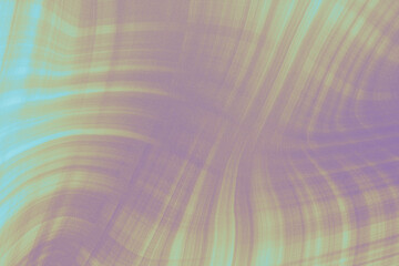 Interlaced pastel strokes—teal, lime, and violet—arc in a gentle S curve, creating a dreamy, modern abstract backdrop with depth.