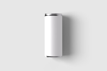 Soda can blank mockup
