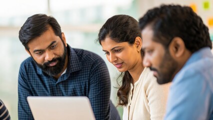 Team of Indian marketers brainstorming together — showcasing teamwork, creativity, and effective communication