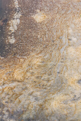 Small bubbles on the surface