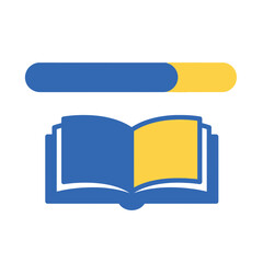 Creative Reading Progress Green Screen Book and Loading Bar - Inspiring Learning and Growth