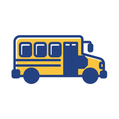 Vibrant Yellow School Bus A Symbol of Education and Safe Transportation on Green Screen