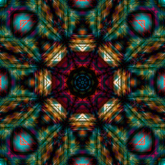 Seamless Pattern. Arabic, islamic, colorful, traditional morocco background.