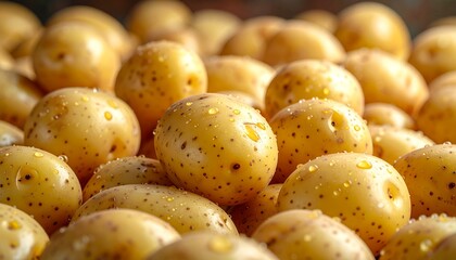Fresh potatoes