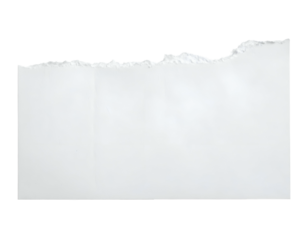 Close-up of a torn white paper edge on a black background