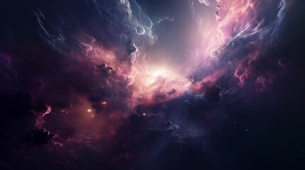 Naklejka premium 성운