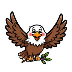 Obraz premium Adorable Cartoon Wedding Couple Kissing with Hearts and Flowers, Expressing Love and Romance on Their Special Day - Vector Illustration