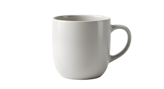 White mug has smooth texture, matte finish and a dark background, ideal for product mockups, online shop displays, and culinary marketing.