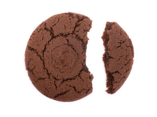 One chocolate cookie
