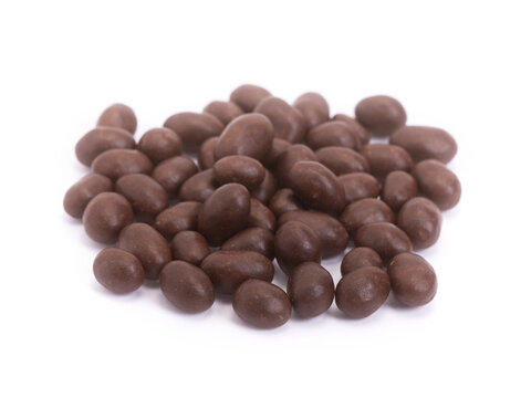 Peanuts covered in chocolate