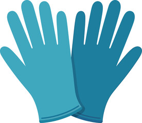 Obraz premium Protective Gloves Safety Workwear Garment for Hands Healthcare and Medical