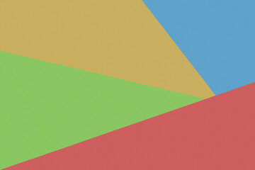 Abstract Geometric Composition with Warm and Cool Tones Creates a Modern Aesthetic Design for Backgrounds and Digital Art