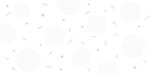 グレーの幾何学模様背景　シンプルで使いやすいデザイン素材