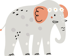 funny elephant cartoon