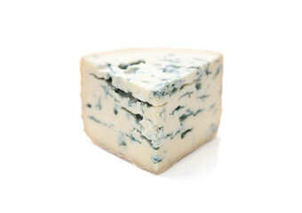 blue cheese isolated on a white background