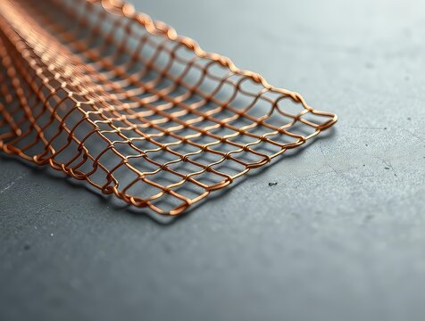 Copper weave barrier