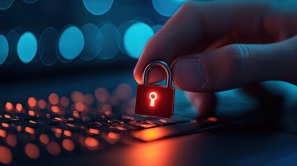 Script Cybersecurity expert running encryption scripts to protect sensitive data.