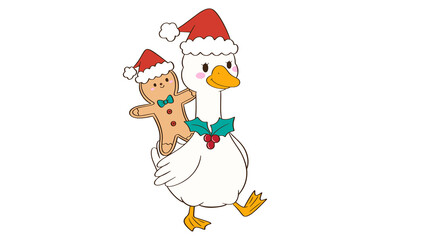 Hd transparent santa claus christmas decoration