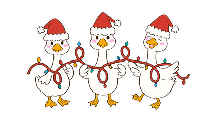 Hd transparent santa claus christmas decoration