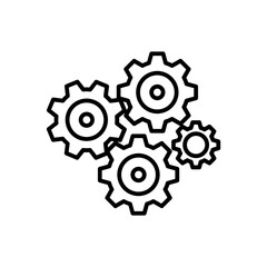 Gear set icon