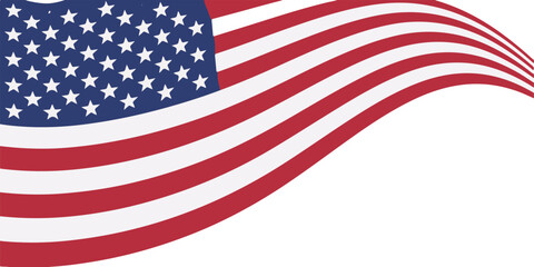 Waving american flag patriotic background usa symbol motion abstract vector,waving american flagbackground vector
