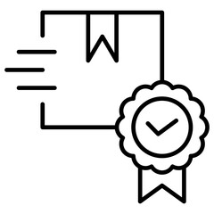 Brand Equity Outline Icon