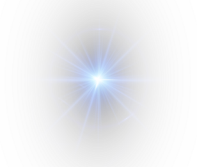 Elegant blue PNG with radiant beams and sparkling highlights. Bright flares add dynamic energy and futuristic style. Ideal for digital design, abstract visuals, or neon compositions.