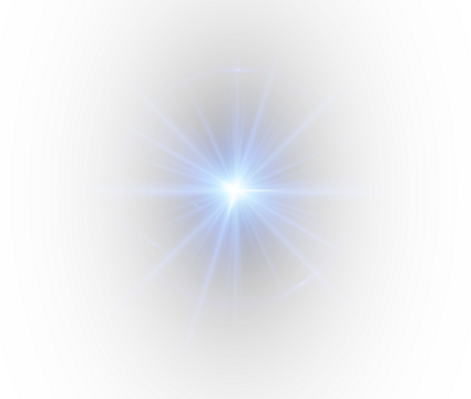 Elegant blue PNG with radiant beams and sparkling highlights. Bright flares add dynamic energy and futuristic style. Ideal for digital design, abstract visuals, or neon compositions.