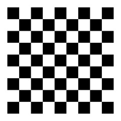 Fototapeta premium A black and white checkerboard pattern with alternating squares in a grid like arrangement and design