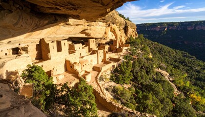 Ancient Cliff Dwellings: A Glimpse into Mesa Verde's Past, Carved into Timeless Stone