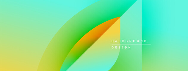 Abstract gradients blend, creating flowing shapes. Bright colors dominate design, offering modern aesthetic. Text reads background design.