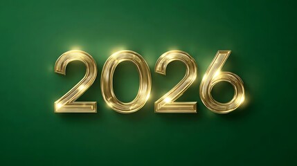 Golden year design for greeting card template
