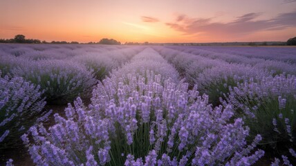 Obraz premium lavender field in provence france