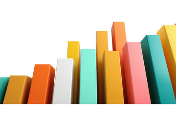 Colorful 3D bar graph ascending (1)