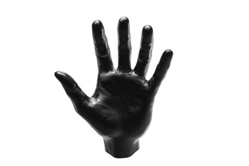 Obraz premium A detailed, highly contrasted image of a hand