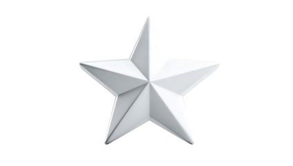 White star graphic