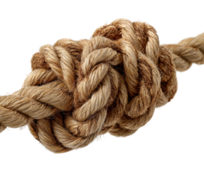 Knot tying techniques workshop educational content isolated on transparent background