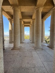 arches of the cathedral of st james in sibenik croatia