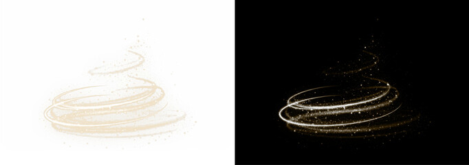 This glowing spiral light ring PNG is ideal for motion effects. Use it as a transparent overlay in...