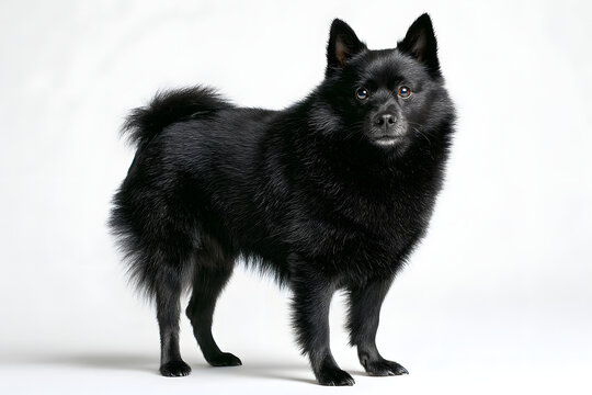 The Charming Schipperke: Small Black Dog with a Bold Stance and Playful Personality for Canine Lovers