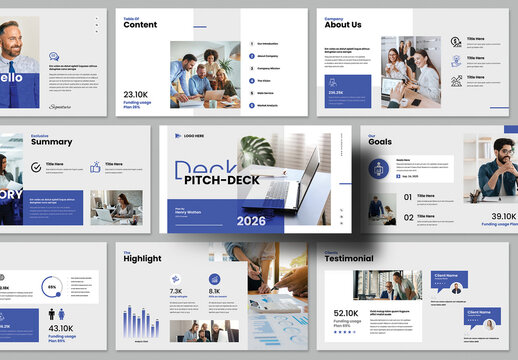 Pitch Deck Presentation Template