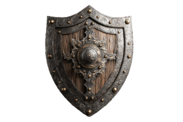 Medieval shield, decorative