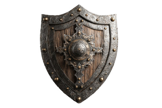 Medieval shield, decorative